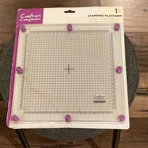 Crafters companions platform & stamps